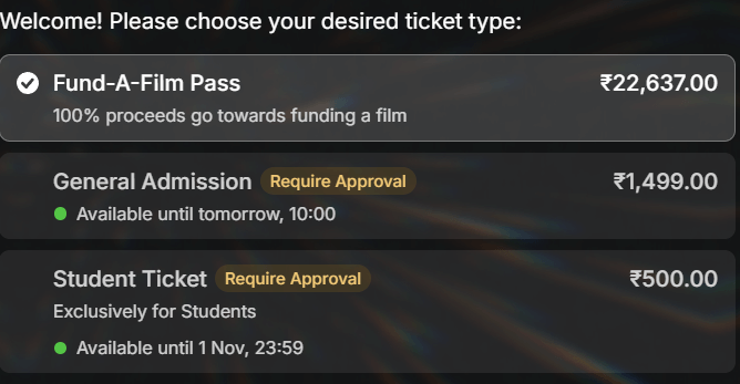 AI Film Festival 2025 Tickets 