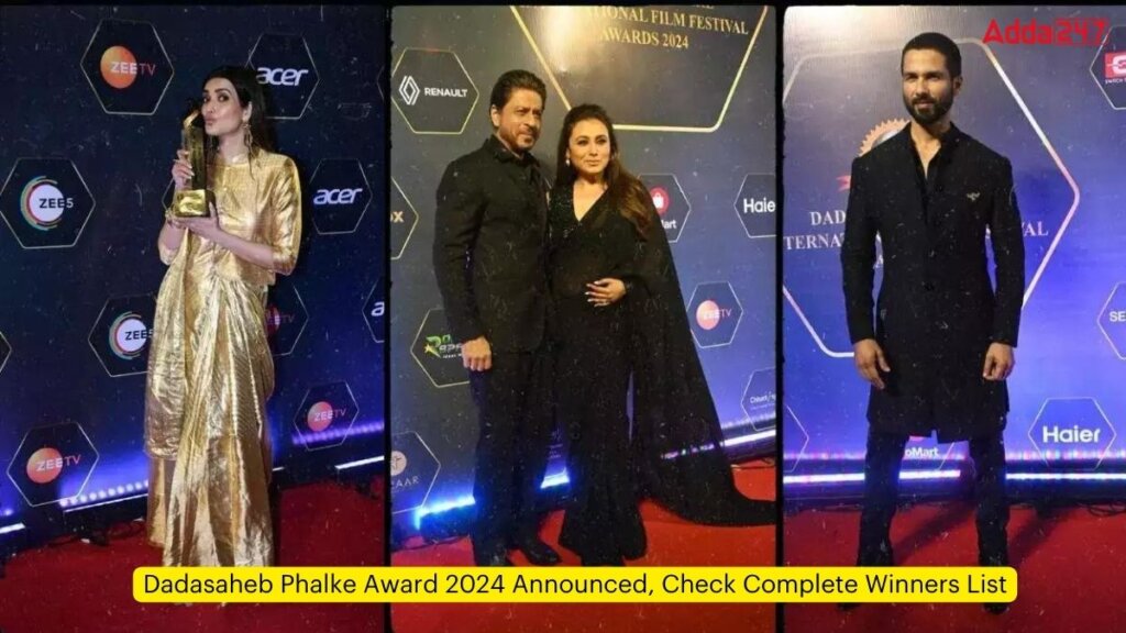 Dadasaheb Phalke Award Winners List 2024