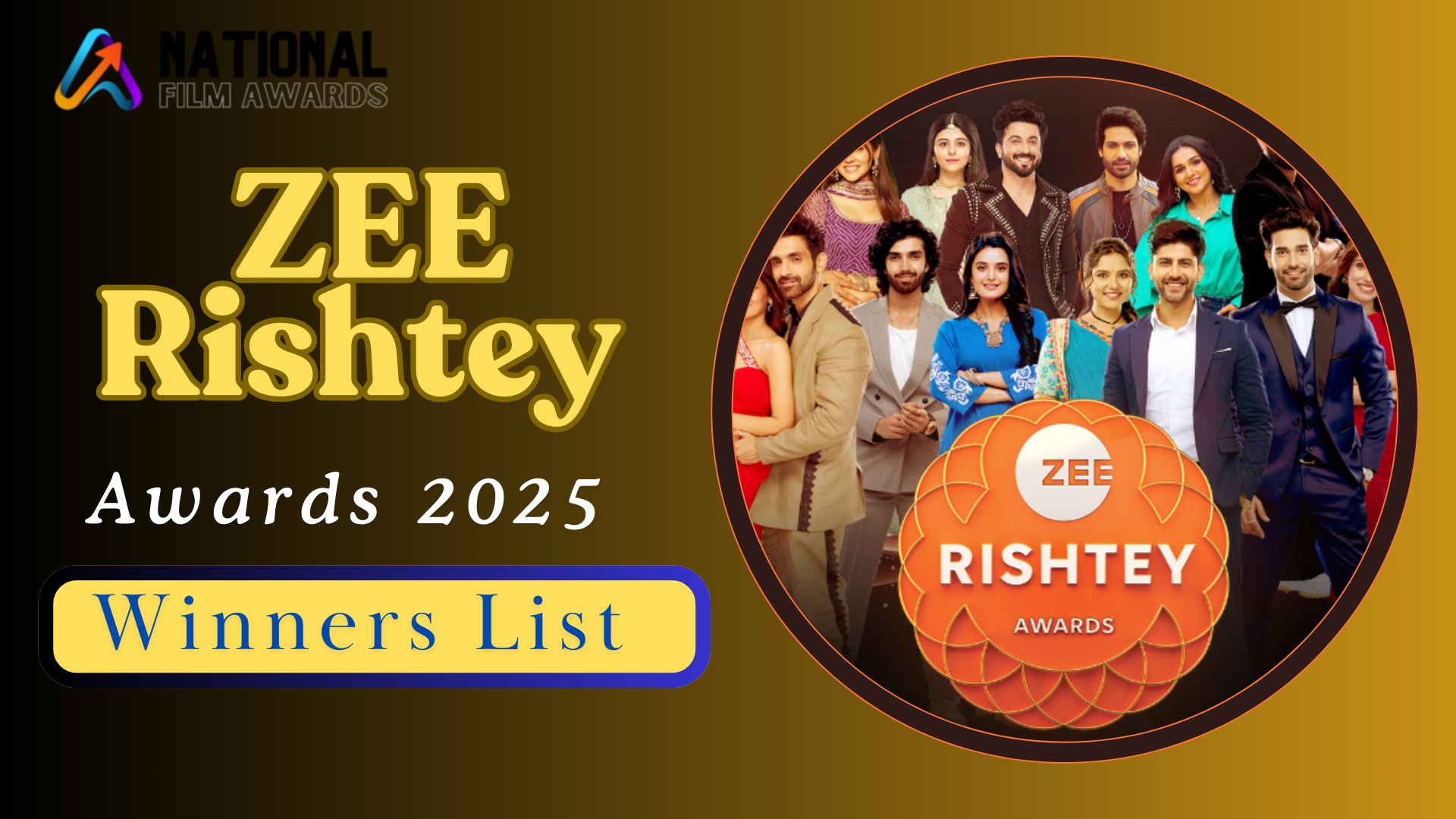 Zee Rishtey Awards 2025 Winners List