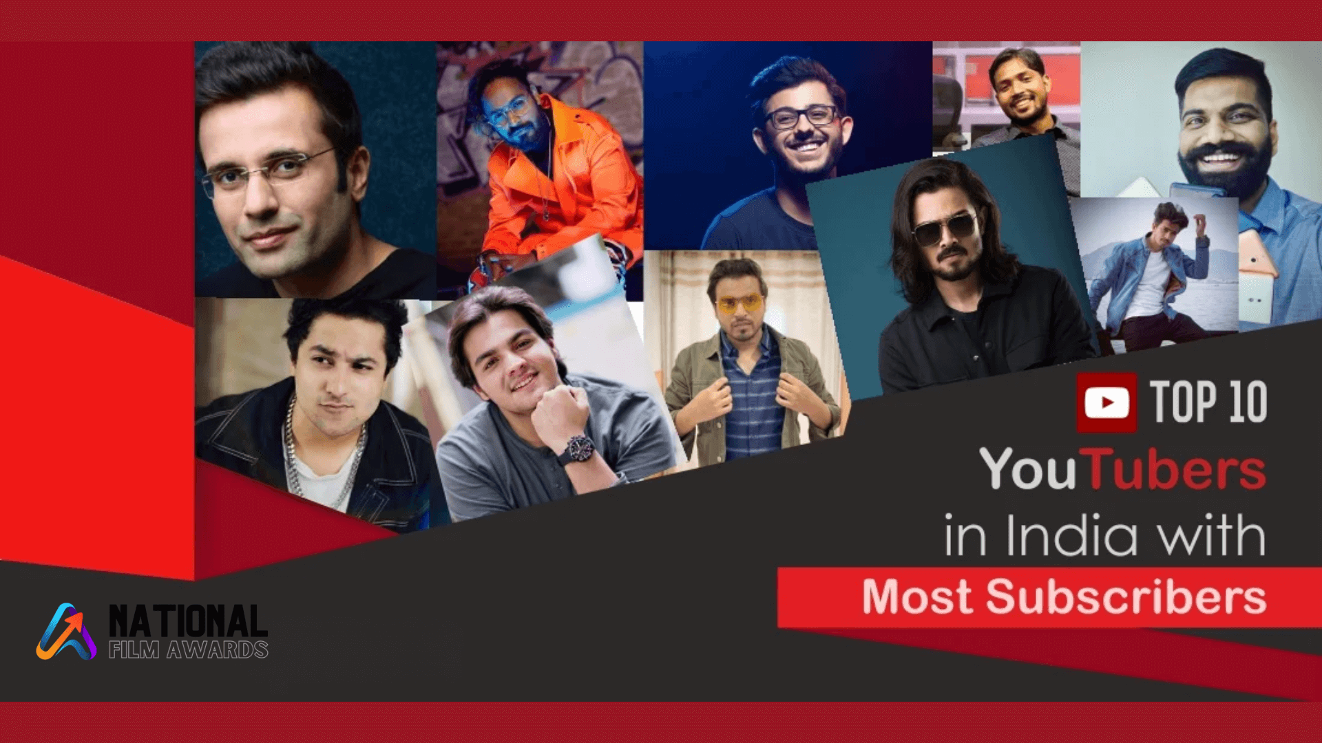 Top 10 YouTubers in India With Most Subscribers 2025