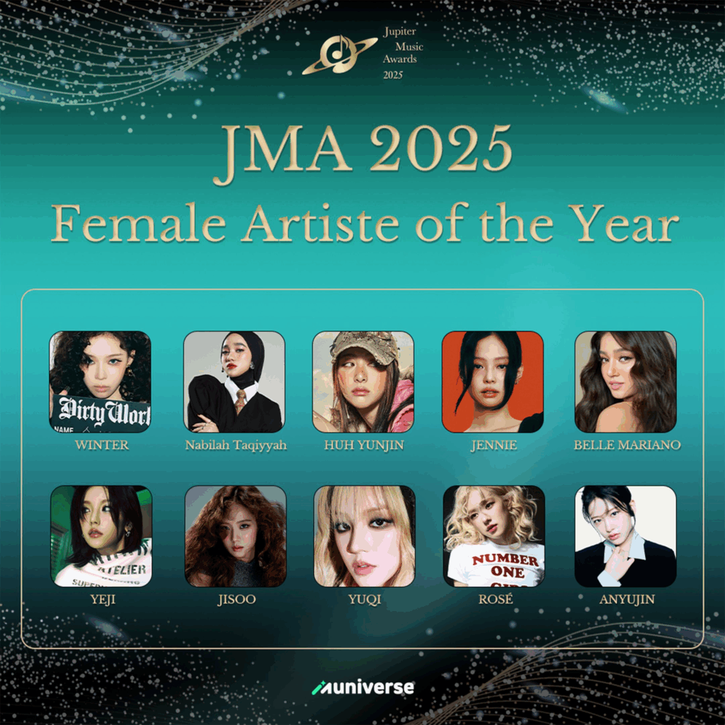 Jupiter music awards winners list