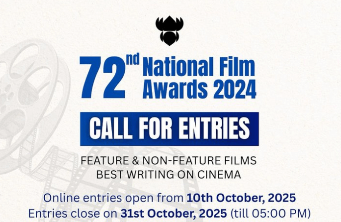 72nd National Film Awards Submissions