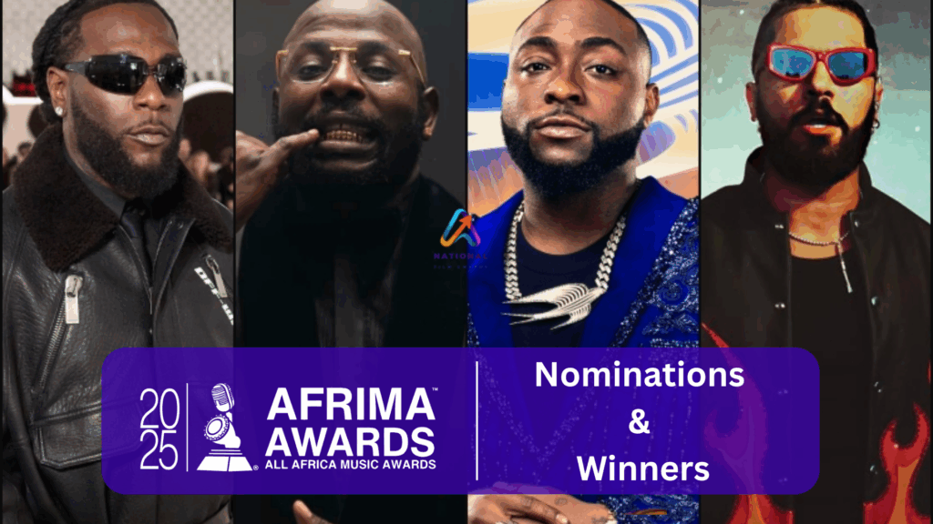 AFRIMA Awards 2025 Nominations List