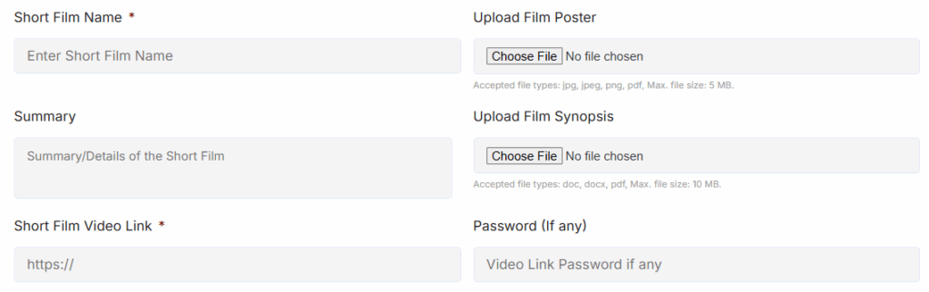 DPIFF 2026 Nomination Form