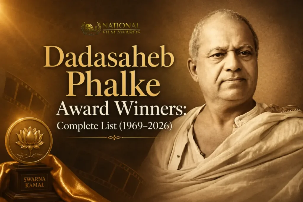 Dadasaheb Phalke Award Winners: Complete List (1969–2026) 1 Dadasaheb Phalke Award Winners