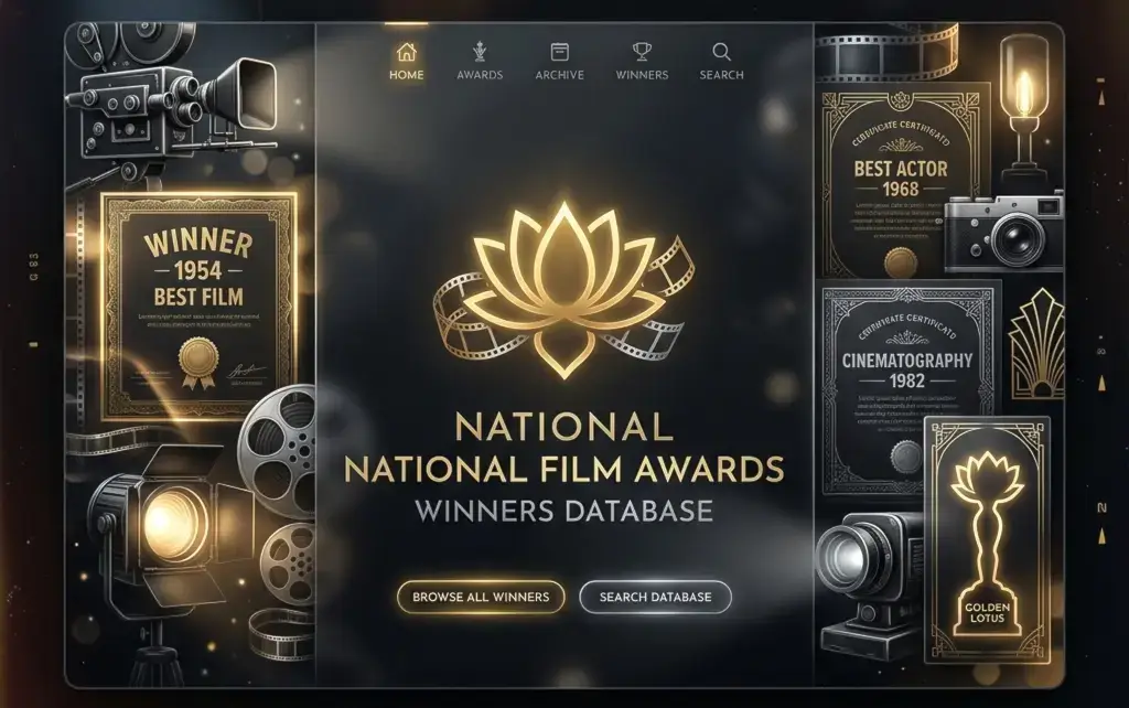 National Film Awards Winners List: Complete Database (1954–2026) 1 national film awards winners historical compilation